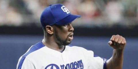 中日・ガルシアが今季2度目の完封勝利！味方の拙攻を救い7勝目＆防御率1.96！