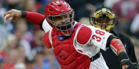 【MLB】新鋭捕手の“史上最速”149キロ「キャノン」炸裂　米ファン驚愕「半端ない送球」