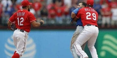 【MLB】オドルがパンチした瞬間が…あの大乱闘を腕に刻んでしまったファンが話題に