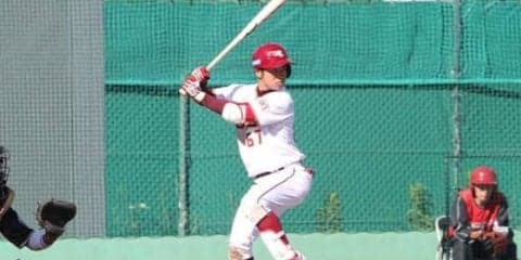 杜の都一筋でプレーする高卒新人　野球センス溢れる楽天・西巻にかかる期待