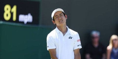 【7/2試合結果】西岡 世界5位チリッチに完敗。フェデラーは圧巻の勝利で好スタート。女子シングルスではセレナ、ウォズニアッキらが2回戦に勝ち進む[ウィンブルドン]