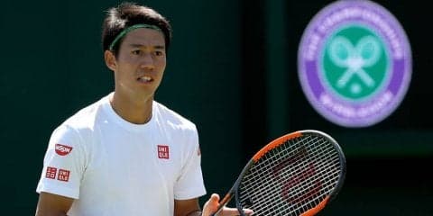 【速報】錦織が第1セットを6-2で先取。世界198位との1回戦[ウィンブルドン]