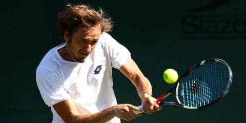 メドベージェフがチョリッチとの若手対決の1回戦を制す[ウィンブルドン]