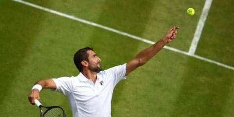 【速報】チリッチが3つのブレークに成功し第2セットを連取[ウィンブルドン]