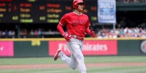 【MLB】大谷、復帰2戦目の第1打席は打撃妨害　後続のヒットで快足飛ばし先制ホーム