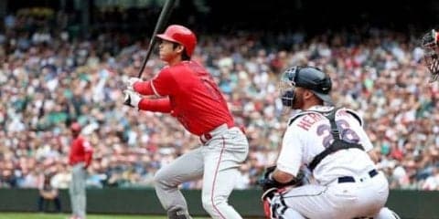 【MLB】大谷、早くも存在感　復帰後初安打＆二塁打の“痛烈マルチ”、2得点で勝利貢献
