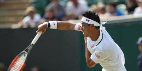 【速報】錦織 3年連続3回戦進出。24本のエースを叩き込む[ウィンブルドン]