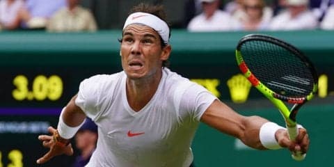 ナダル「彼はとてもタフだった」。世界77位にやや苦しむもストレートで3回戦へ[ウィンブルドン]