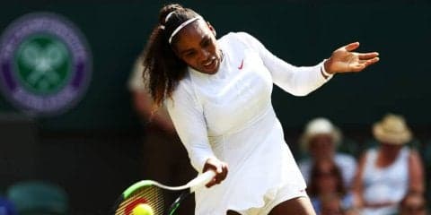 【速報】セレナが第1セットを7-5で先取。ムラデノビッチとの3回戦[ウィンブルドン]