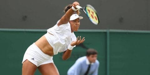 【速報】大坂 2年連続3回戦進出。地元選手にストレート快勝[ウィンブルドン]