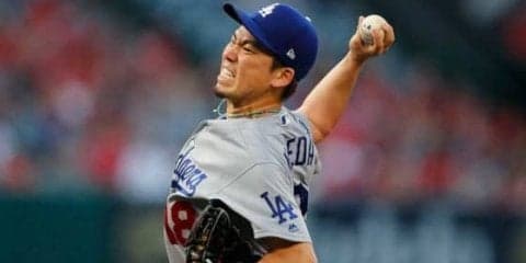 【MLB】前田健太、6勝目逃す　2打数無安打に封じた大谷に9回2死から白星消される