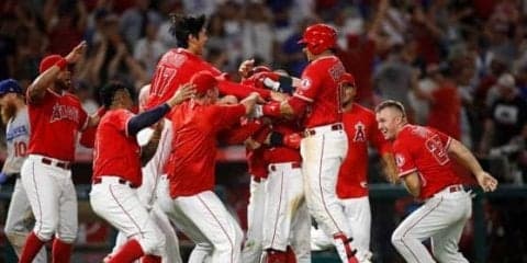 【MLB】大谷翔平、逆転サヨナラ勝利呼んだ四球に笑顔「打てないので四球しかない」