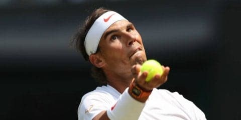 【速報】ナダルが第1セットを6-1で先取。期待の若手、デミノーとの3回戦[ウィンブルドン]