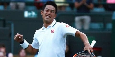 錦織、キリオス戦について「集中してできた」。次戦で自身初のベスト8を目指す[ウィンブルドン]