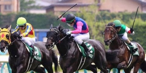 【福島11R/ラジオNIKKEI賞】メイショウテッコンが先行抜け出しで重賞初制覇！