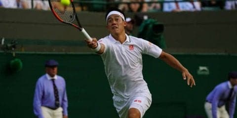 【7/7試合結果】錦織2年ぶり4回戦進出。大坂は元世界1位ケルバーに敗れる。マクラクラン勉／ストルフは2回戦突破[ウィンブルドン]