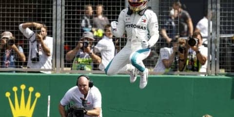 【F1 イギリスGP】トップ3が0.1秒差、ハミルトンがホームGPでポールポジションを獲得