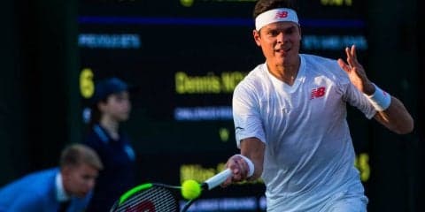 ラオニッチがベスト16入り、4回戦は「タフになりそうだ」[ウィンブルドン]