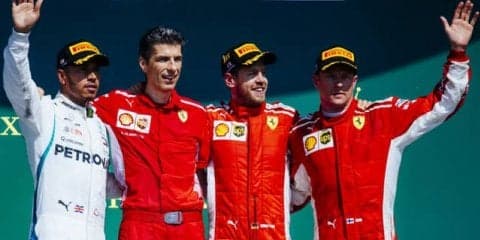 【F1 イギリスGP】大混戦のレースを制したのは、残り5周でトップに立ったベッテル［写真追加］
