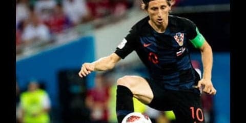 もはや「モドリッチの大会」か。クロアチアの栄冠へ獅子奮迅の大活躍