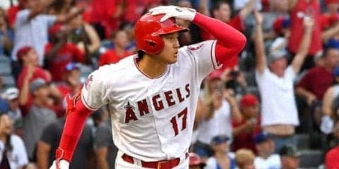 【MLB】大谷翔平、メジャー初代打弾　7回に7号勝ち越しソロ　地元ファンから大歓声