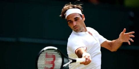 【速報】フェデラーが快勝でベスト8進出。「ウィンブルドン」での連続セット取得も32に