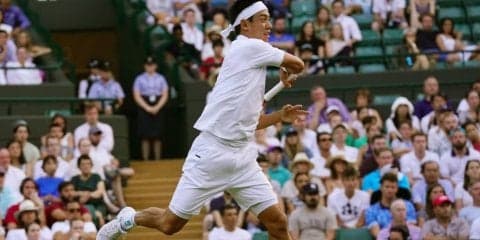 【速報】錦織が第1セットを4-6で落とす。元世界10位との4回戦[ウィンブルドン]