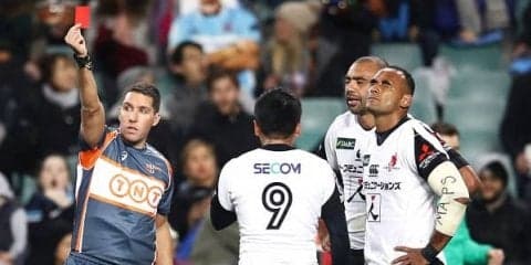  サンウルブズは豪州1位ワラターズに大敗…　前半競るもレッドカードで崩壊 