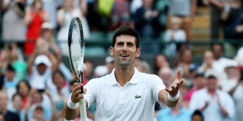 ジョコビッチ、センターコートでの試合を望む[ウィンブルドン]