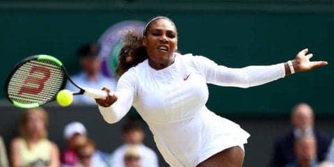 【速報】セレナが第2セットを6-3で奪い返し、決着は第3セットへ[ウィンブルドン]