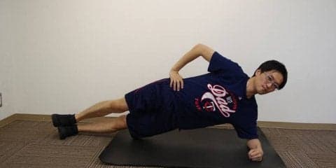 妻アスリートが会社員旦那に課す鬼トレ　～足先から頭までを一直線に 編～