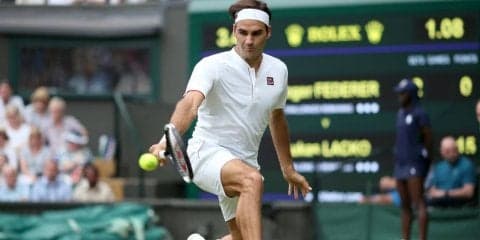 【速報】フェデラー第1セットを先取。アンダーソンとの準々決勝[ウィンブルドン]