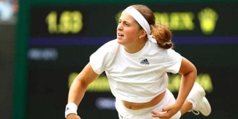 オスタペンコがストレート勝利でベスト4入り[ウィンブルドン]