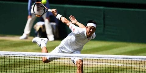 【速報】錦織が第3セットを落とし、後が無くなる。ジョコビッチとの準々決勝[ウィンブルドン]