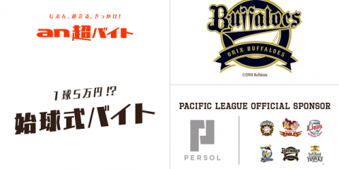 マウンドから全力投球できる！オリックス始球式バイト募集…an超バイト