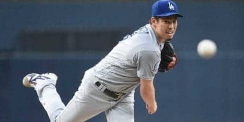 【MLB】前田健太が6勝目の権利　6回途中を4安打9奪三振1四球1失点と好投