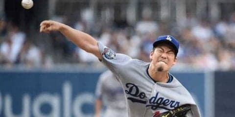 【MLB】前田健太、6回途中1失点の好投で6勝目　チームは地区首位に0.5差に迫る
