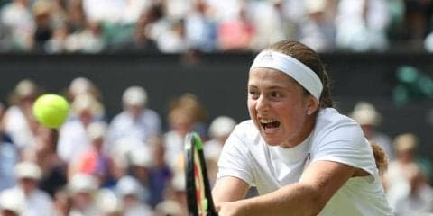 【速報】オスタペンコがストレートで敗れ、ケルバーが2年振り2度目の決勝へ[ウィンブルドン]