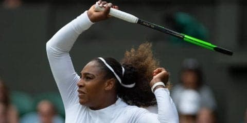 【速報】セレナが6-2で第1セットを先取。ゲルゲスとの準決勝[ウィンブルドン]