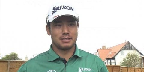 松山英樹「フロントナインと最後の2ホールは良かった」初日終了後インタビュー