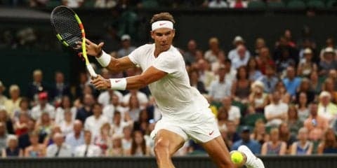 【速報】ナダルがジョコビッチから第2セットを奪い返してイーブンにする[ウィンブルドン]