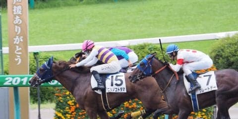 【福島1R/2歳未勝利】ヘニーヒューズ産駒 ニシノコトダマが首の上げ下げを制して初勝利！