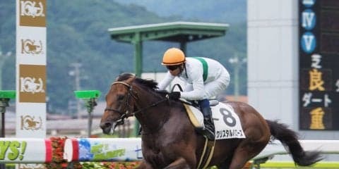 【福島5R/2歳新馬】ヴィクトワールピサ産駒 クリスタルバローズが早め先頭から押し切る！