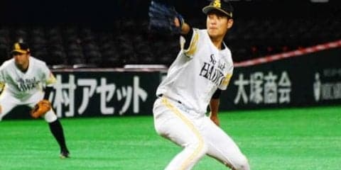 ソフトバンク育成左腕・大竹が本拠地“初登板”　「力み散らしました」