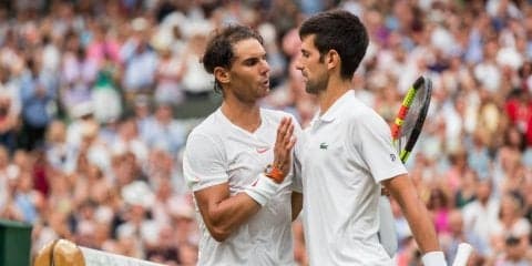 【7/14試合結果】ナダル、ジョコとの激闘敗れ決勝進出ならず。女子はケルバーがセレナに雪辱果たし同大会初優勝[ウィンブルドン]