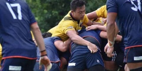  サントリーが夏季練習試合でクボタに辛勝。両チーム新人LOは「まだまだ」 