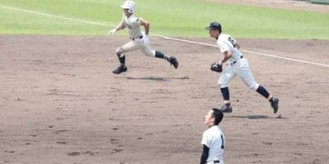 【高校野球】報徳学園のドラフト1候補・小園がコールド決める一打　4打数2安打1打点