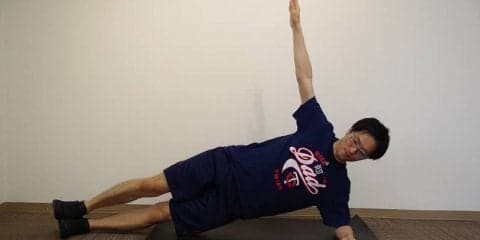 妻アスリートが会社員旦那に課す鬼トレ　～足先から頭までを一直線に 編 その２～