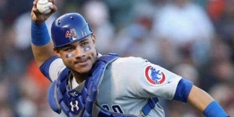 【MLB】一瞬の隙も許さないカブス正捕手のバズーカ砲に米称賛　「最高の二塁送球」