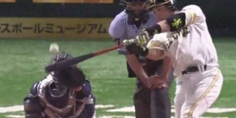 ホークス松田“またまた”十亀打ち　6回にリード広げる16号ソロ、今季4発目